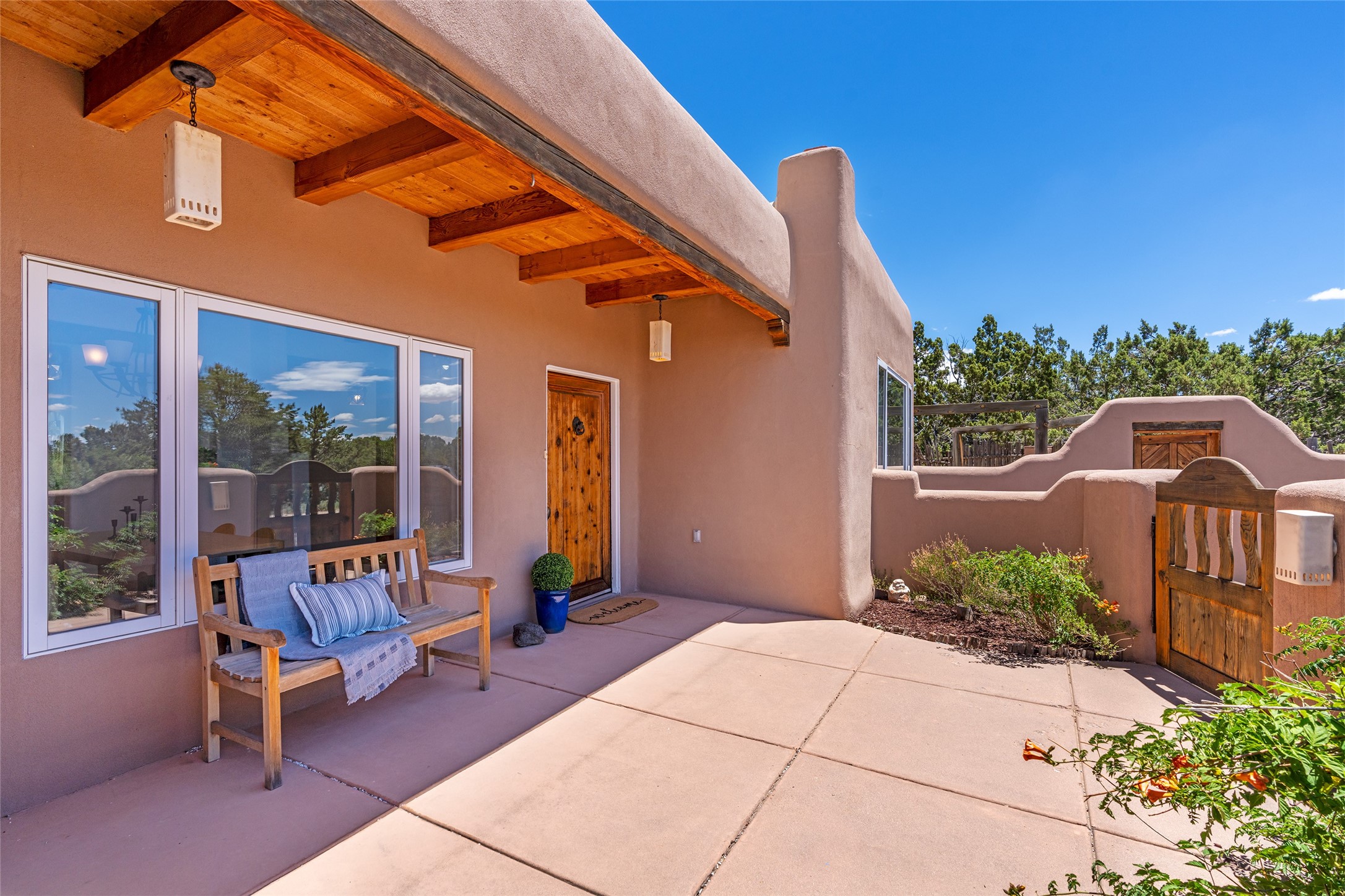 56 Balsa Road Santa Fe, NM 87508 - Photo 6 of 50 Front enclosed patio