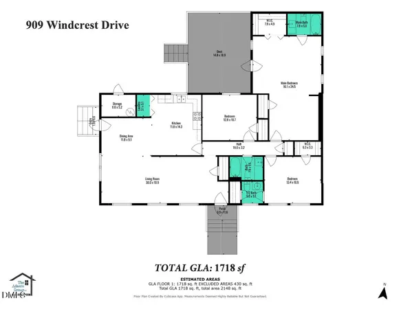 $475,000 | 909 Windcrest Road, Durham, NC 27713