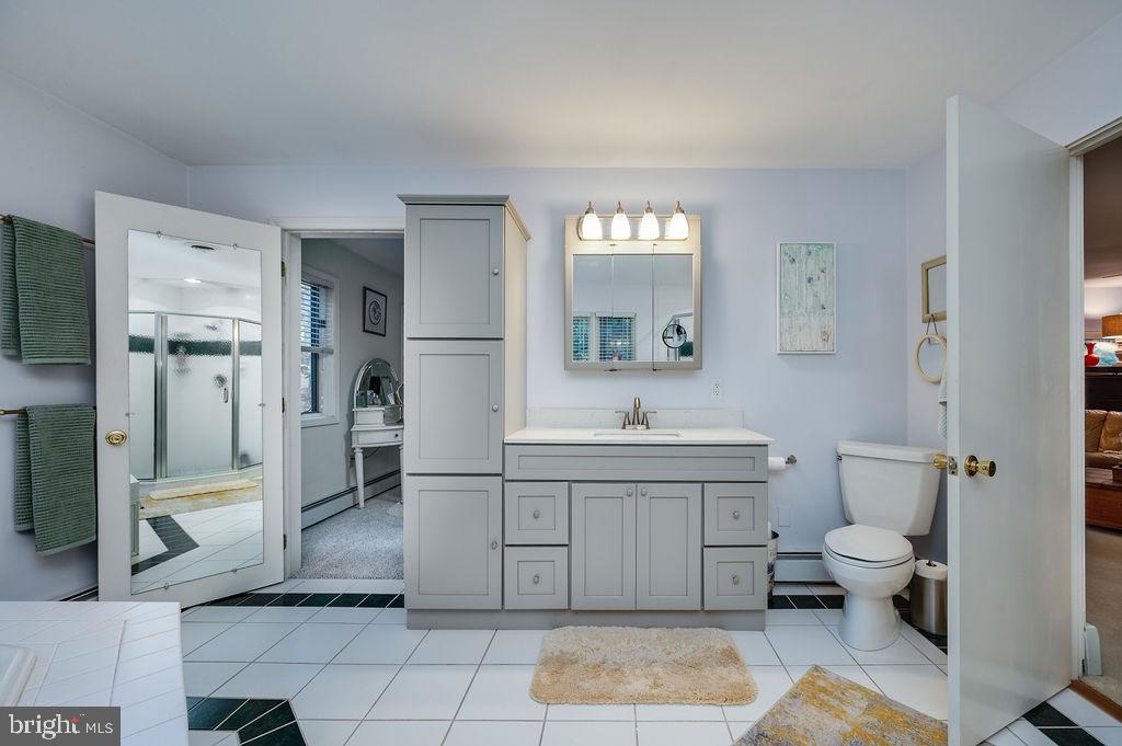199 Deer Hill Lane Reading, PA 19607 - Photo 33 of 65 a spacious bathroom with a sink toilet and shower