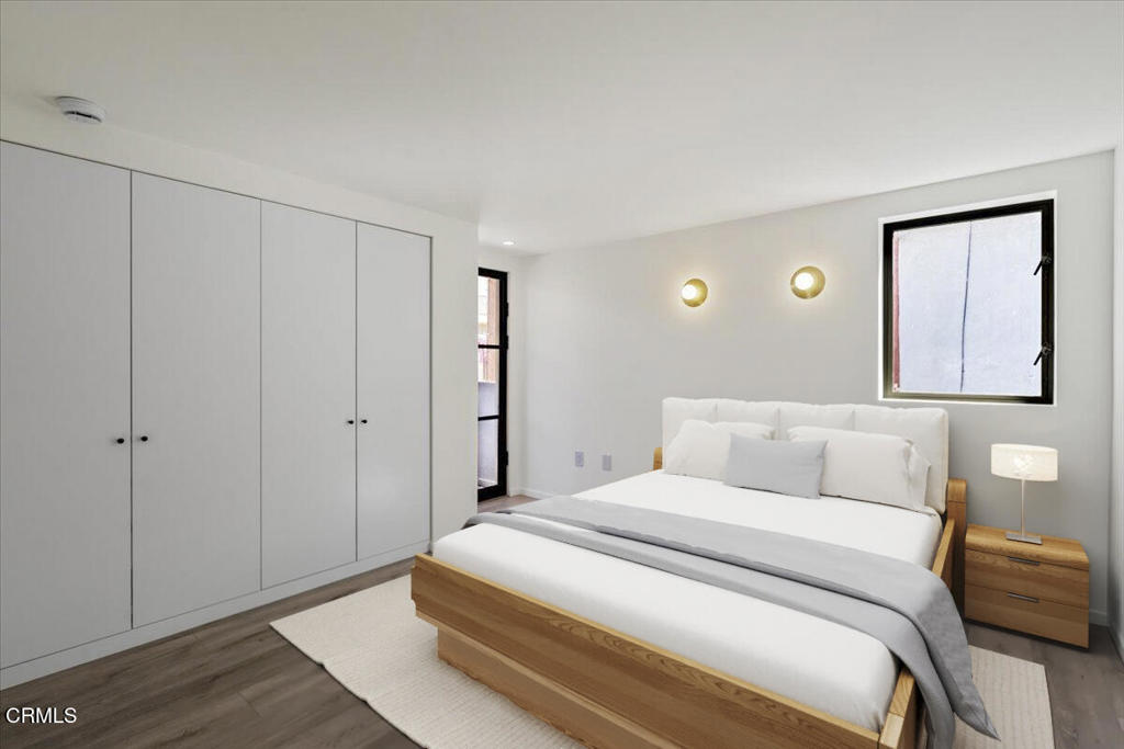 3181 Verdugo Place, Unit 3183 5 Los Angeles, CA 90065 - Photo 9 of 15 a bedroom with a bed and a window