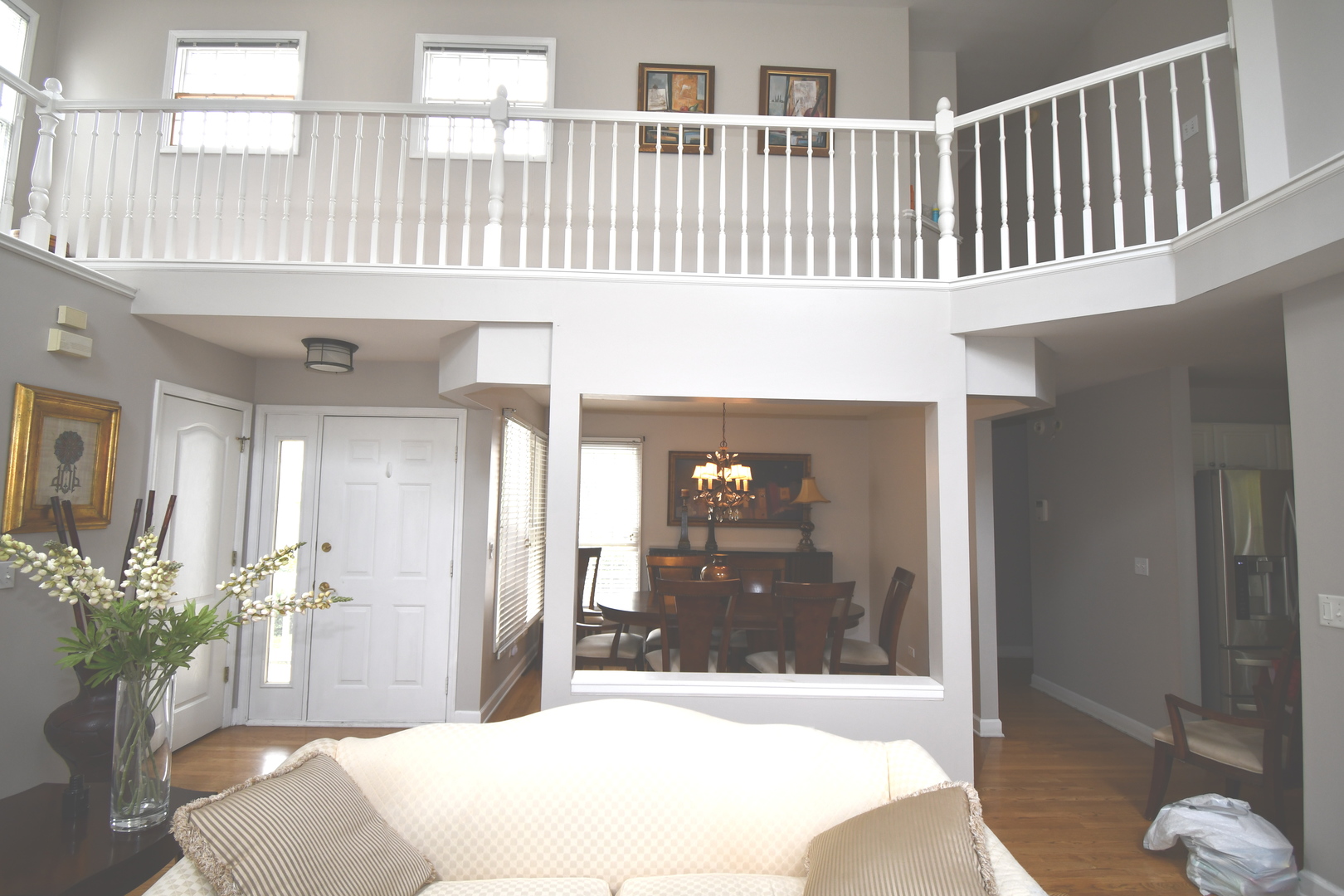 2174 Brookside Lane Aurora, IL 60502 - Photo 14 of 32 a bedroom with a bed and glass door
