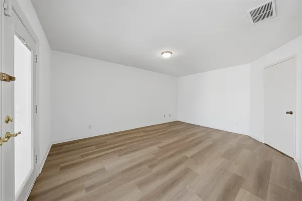 a view of empty room