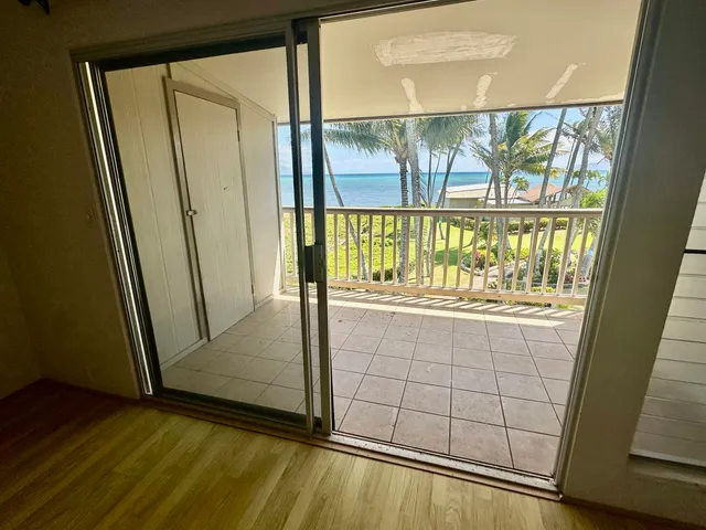 a view of front door