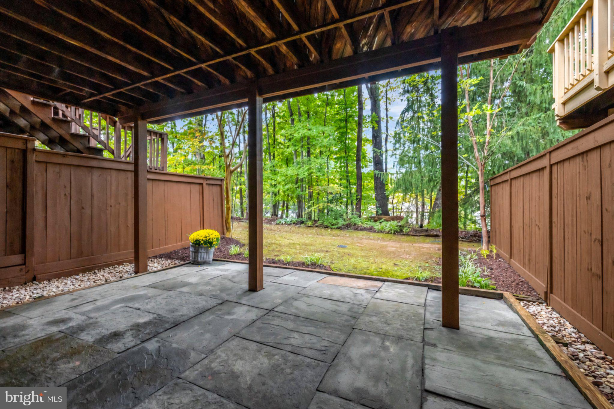 1258 Woodbrook Court Reston, VA 20194 - Photo 41 of 56 Covered Patio and Backyard