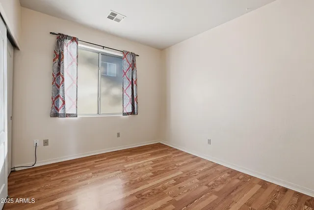 a view of empty room