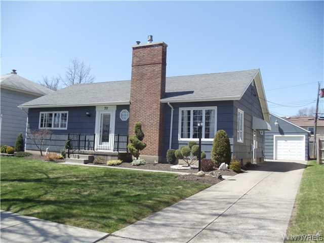 70 Grayton Road Tonawanda, NY 14150 - Photo 1 of 1 Exterior Front