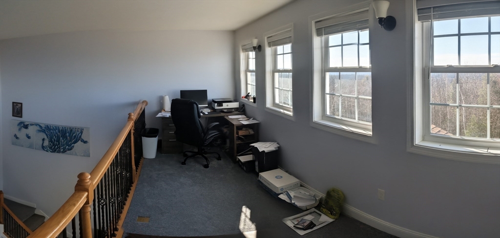 456 Ridge Road Athol, MA 01331 - Photo 14 of 26 a view of a workspace with furniture and a window