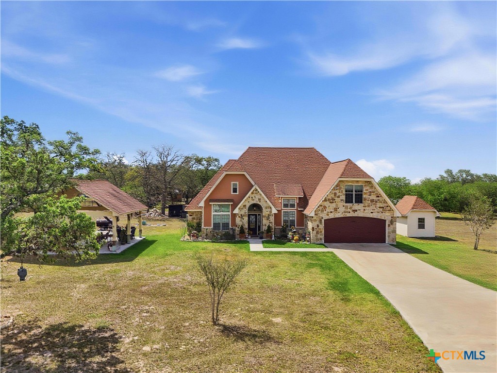 790 Spanish Grant Road Goliad, TX 77963 - Photo 41 of 41 a view of a house with a yard