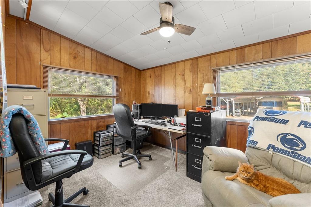 3089 Highway 17 Alternate Toccoa, GA 30577 - Photo 31 of 51 a view of a workspace with furniture and a window
