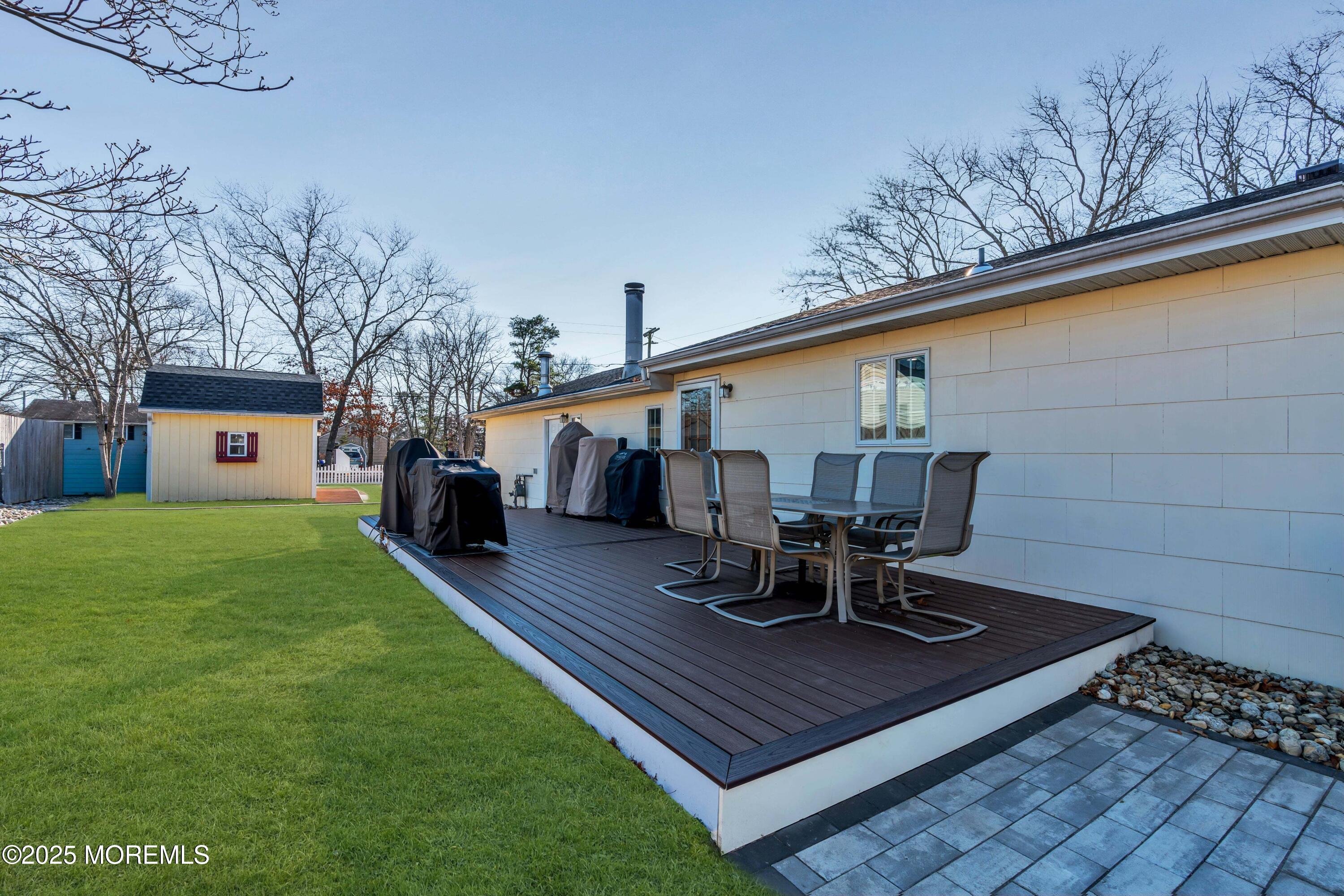 520 Windsor Street Forked River, NJ 08731 - Photo 33 of 36 a view of a backyard with sitting area