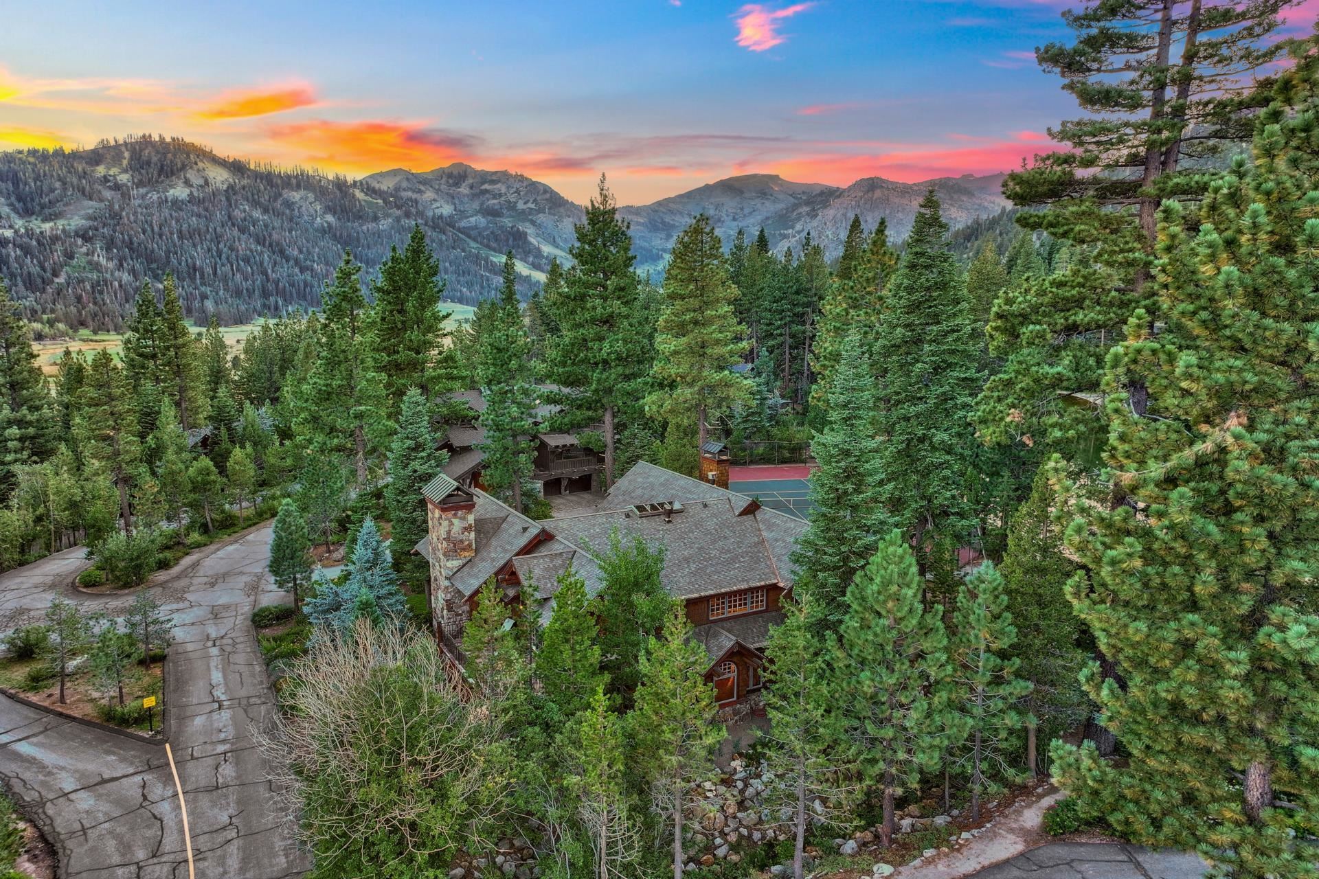 244 Hidden Lake Loop Olympic Valley, CA 96146 - Photo 18 of 20 an aerial view of a house with mountain view
