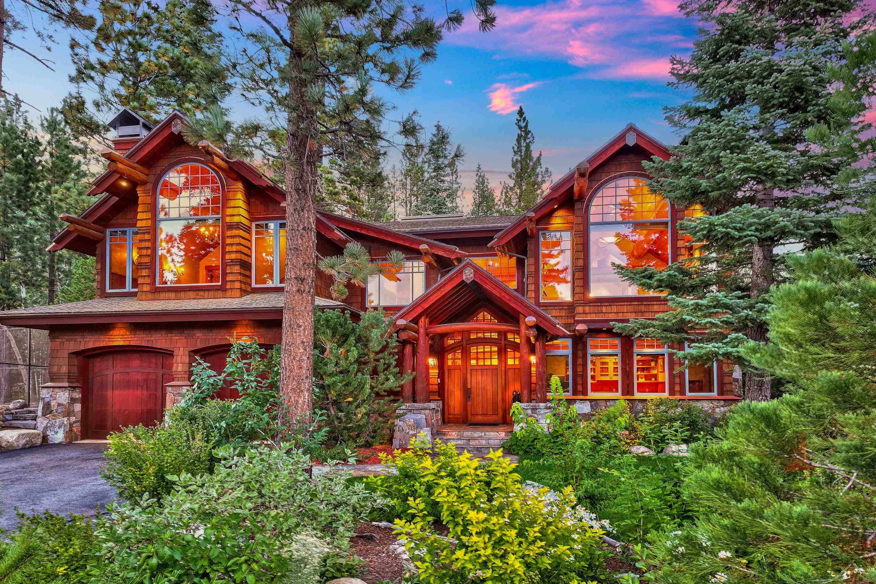 244 Hidden Lake Loop Olympic Valley, CA 96146 - Photo 20 of 20 front view of a house with a small yard