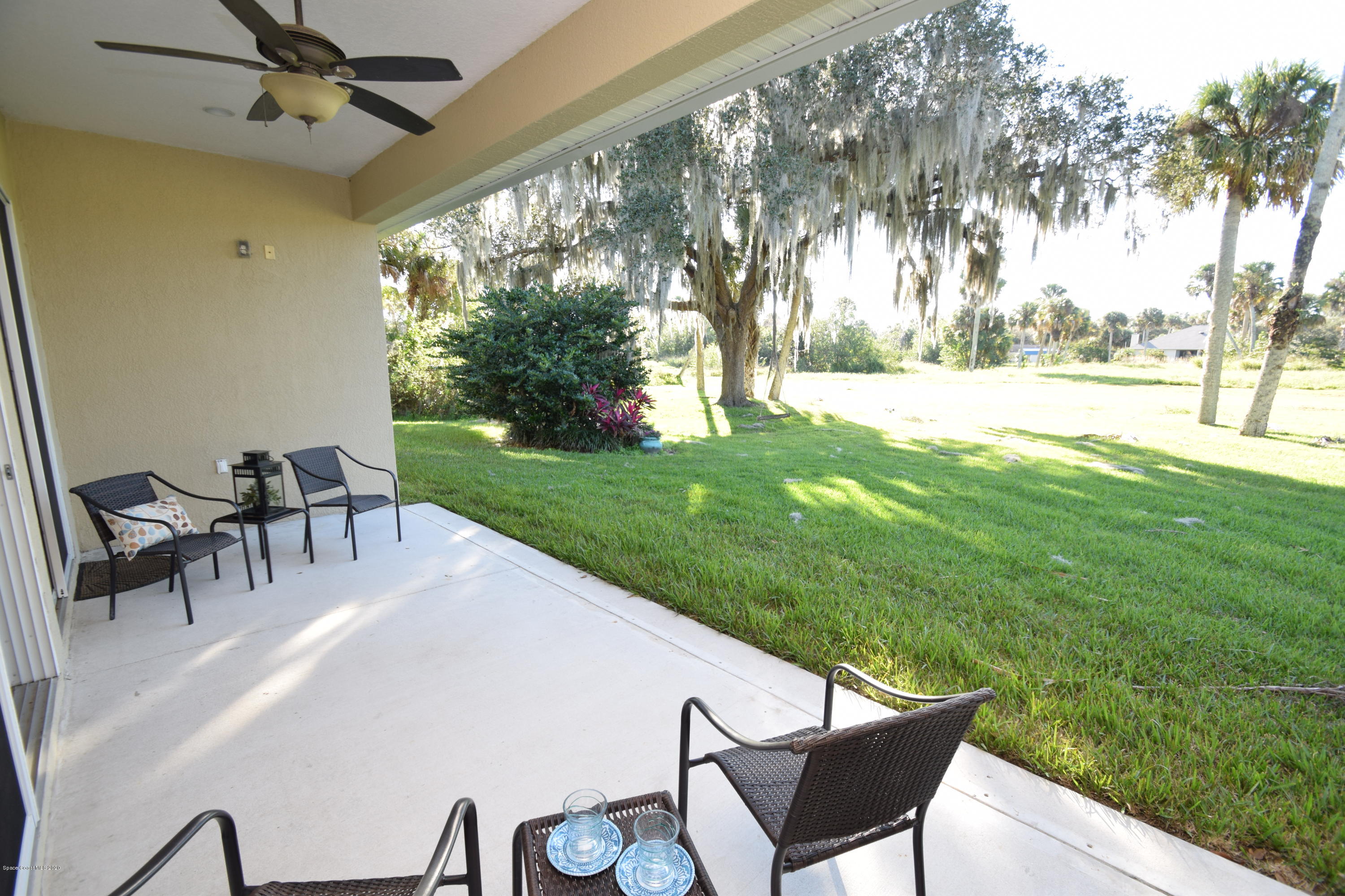 836 Riviera Drive Northeast Palm Bay, FL 32905 - Photo 70 of 75 Lanai -backyard view