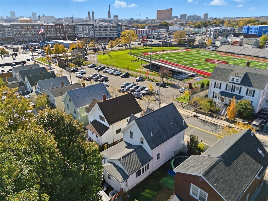 22 Spring Street Everett, MA 02149 - Photo 36 of 40 a view of a city with yard