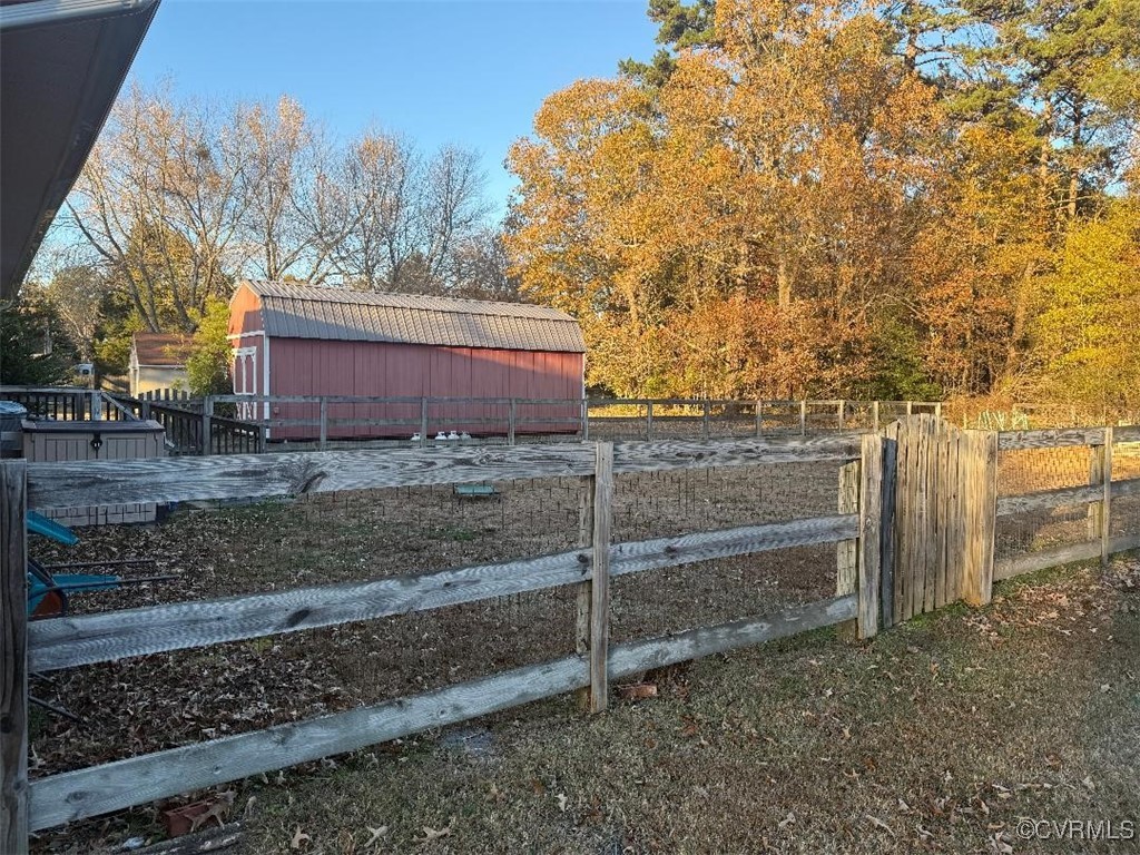 8155 Varina Road Henrico, VA 23231 - Photo 3 of 6 View of yard with an outdoor structure