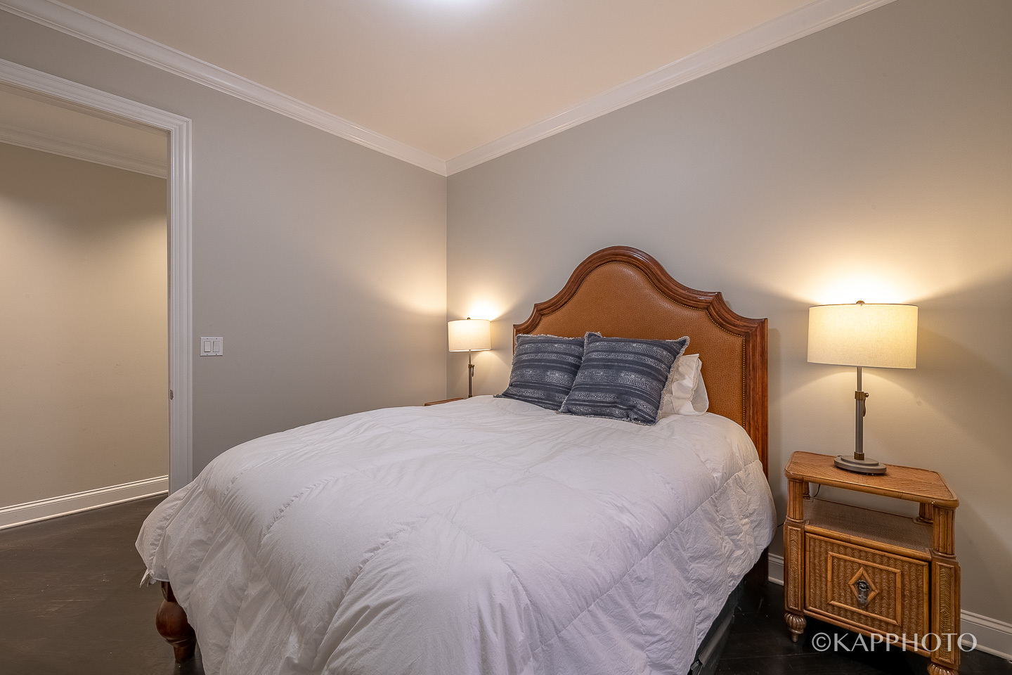 106 South Sangamon Street, Unit 3N Chicago, IL 60607 - Photo 21 of 27 a bedroom with a bed and a lamp