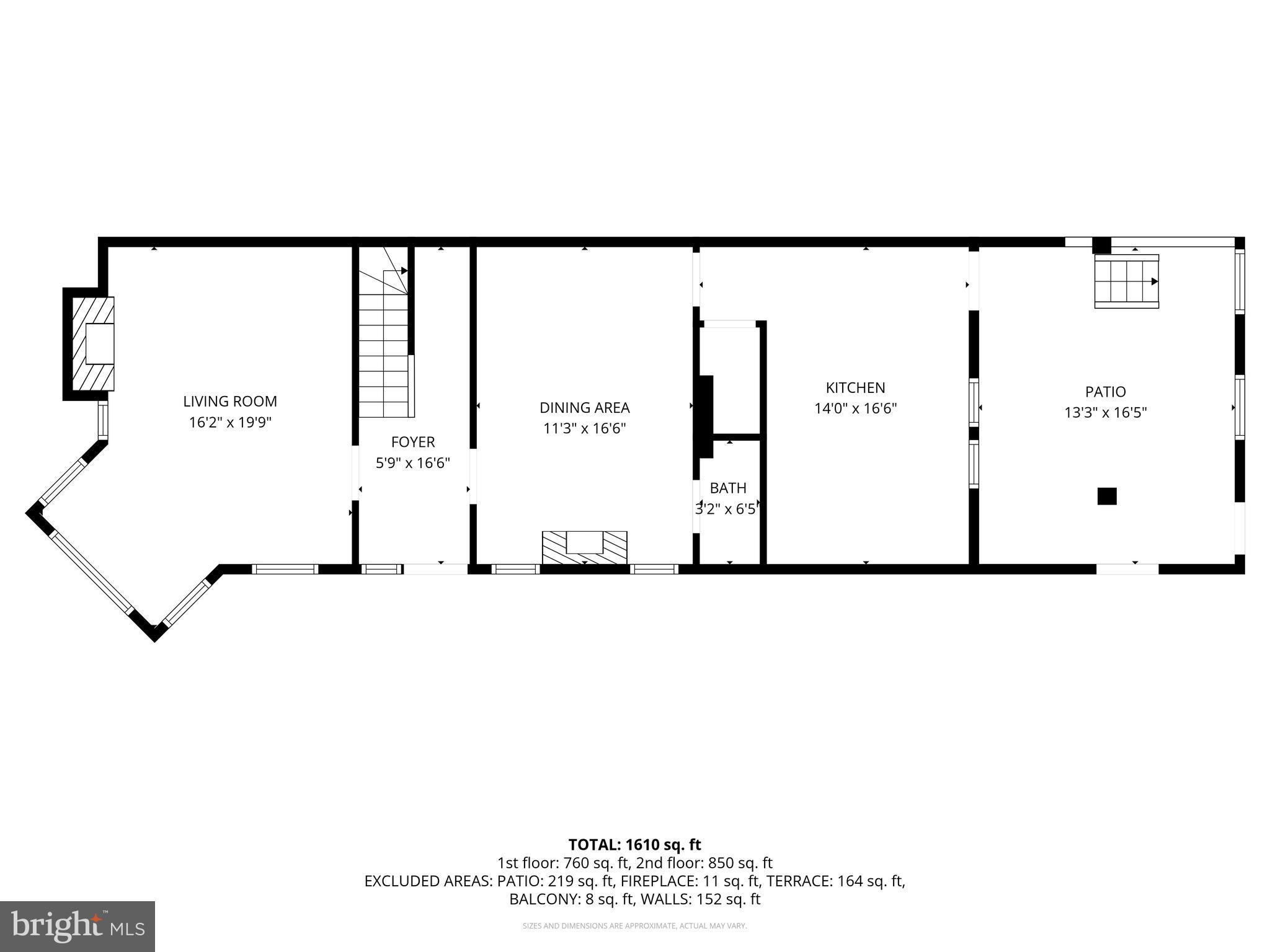 400 7th Street Southeast Washington, DC 20003 - Photo 21 of 23 a picture of a floor plan