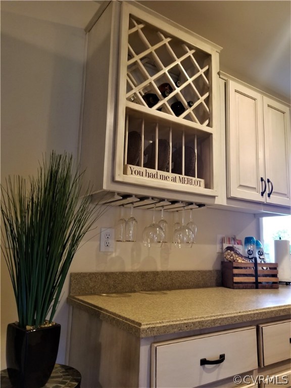 18720 Templeton Road Disputanta, VA 23842 - Photo 15 of 43 Wine and plate rack - with wine glass holders to a