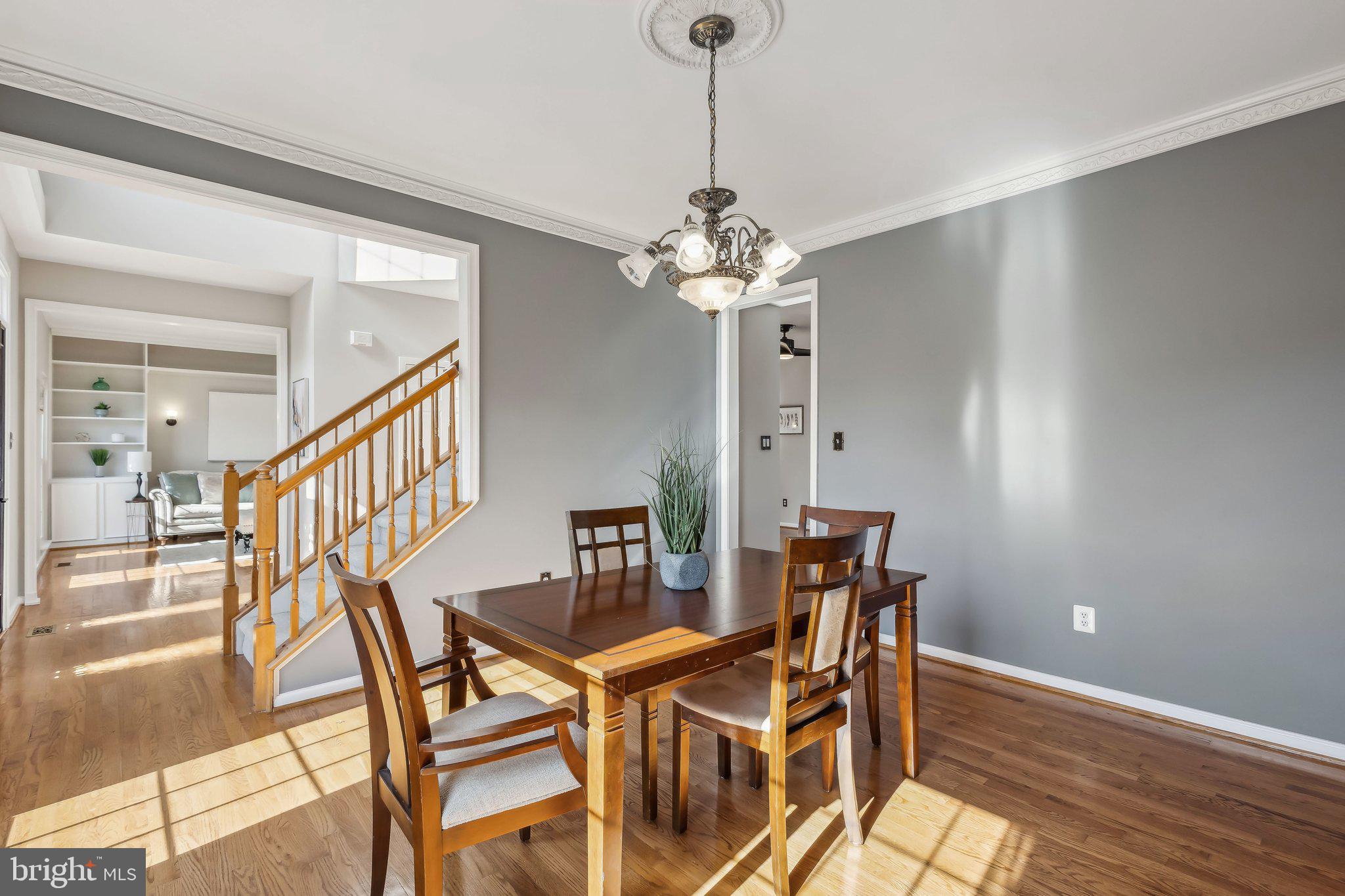169 Basalt Drive Fredericksburg, VA 22406 - Photo 24 of 56 a view of a dining room with furniture and wooden floor