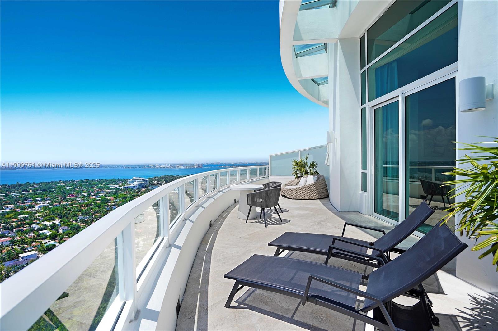 4401 Collins Avenue, Unit PHSOUTH Miami Beach, FL 33140 - Photo 41 of 92 a view of balcony with furniture