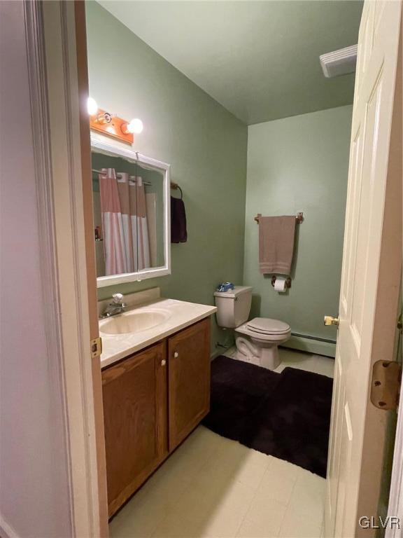 8650 Ulrich Road Germansville, PA 18053 - Photo 15 of 50 a bathroom with a sink vanity and toilet