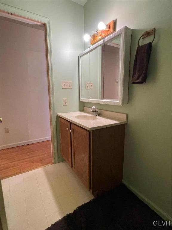 8650 Ulrich Road Germansville, PA 18053 - Photo 16 of 50 a bathroom with a sink and a mirror