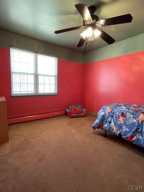 8650 Ulrich Road Germansville, PA 18053 - Photo 24 of 50 a bedroom with a bed and a chandelier fan