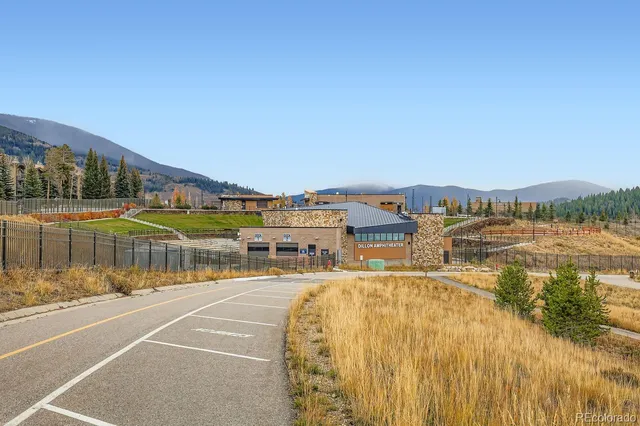 a car parked in front of a house