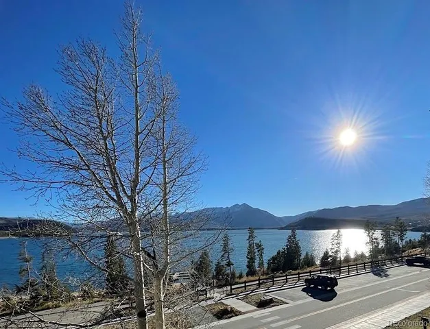 a view of city from the balcony