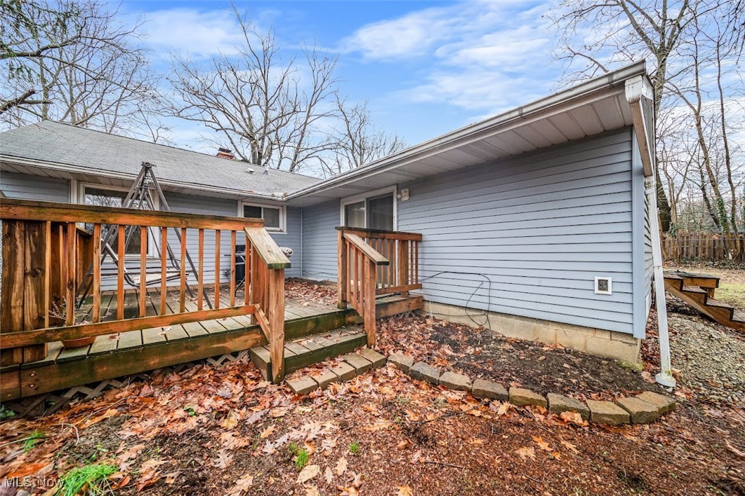 2510 Rockefeller Road Wickliffe, OH 44092 - Photo 6 of 33 Back of house featuring a deck
