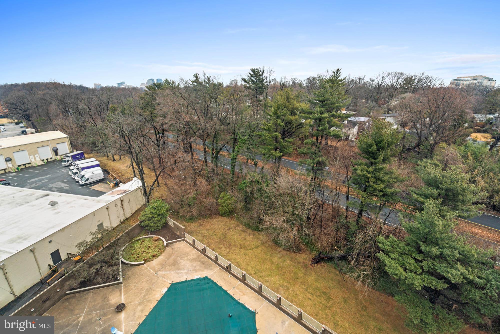 5101 River Road, Unit 1217 Bethesda, MD 20816 - Photo 47 of 61 Pool area views from bedroom window