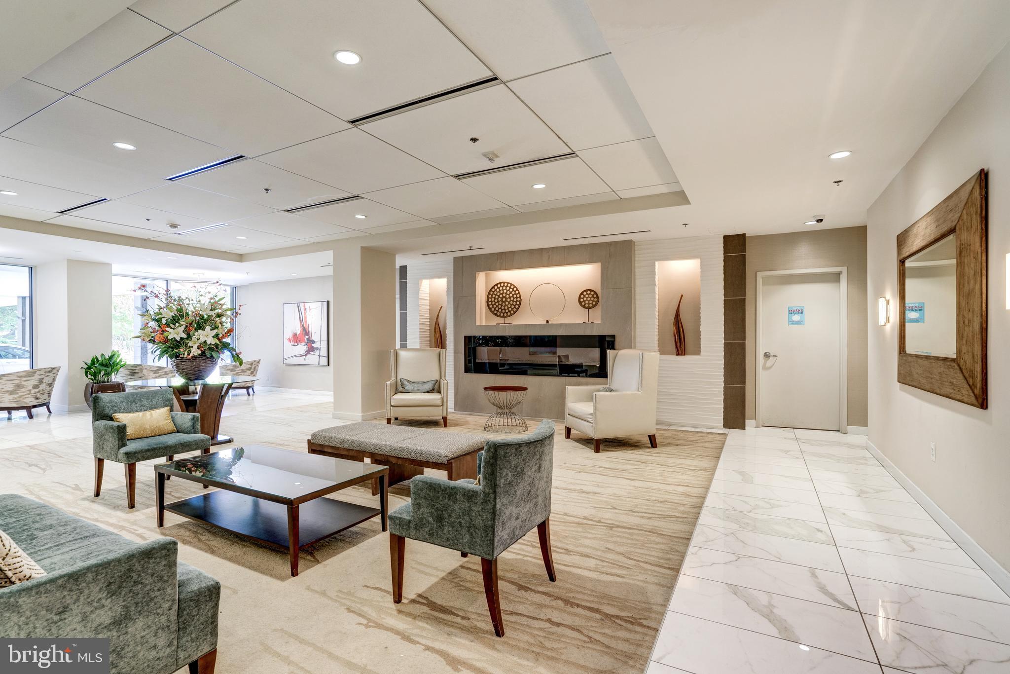 5101 River Road, Unit 1217 Bethesda, MD 20816 - Photo 7 of 61 Elegant seating area in lobby