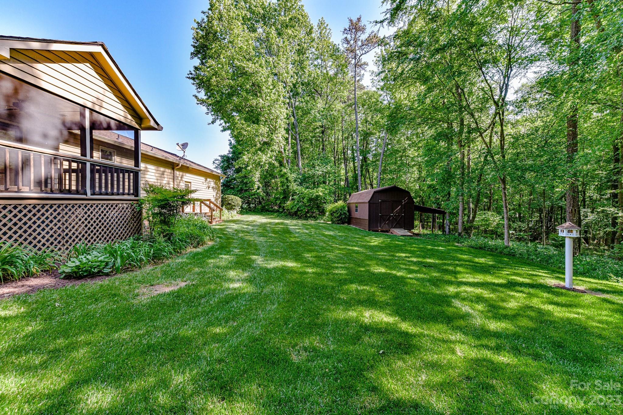 4690 Davidson Road Davidson, NC 28036 - Photo 25 of 29 a view of a back yard