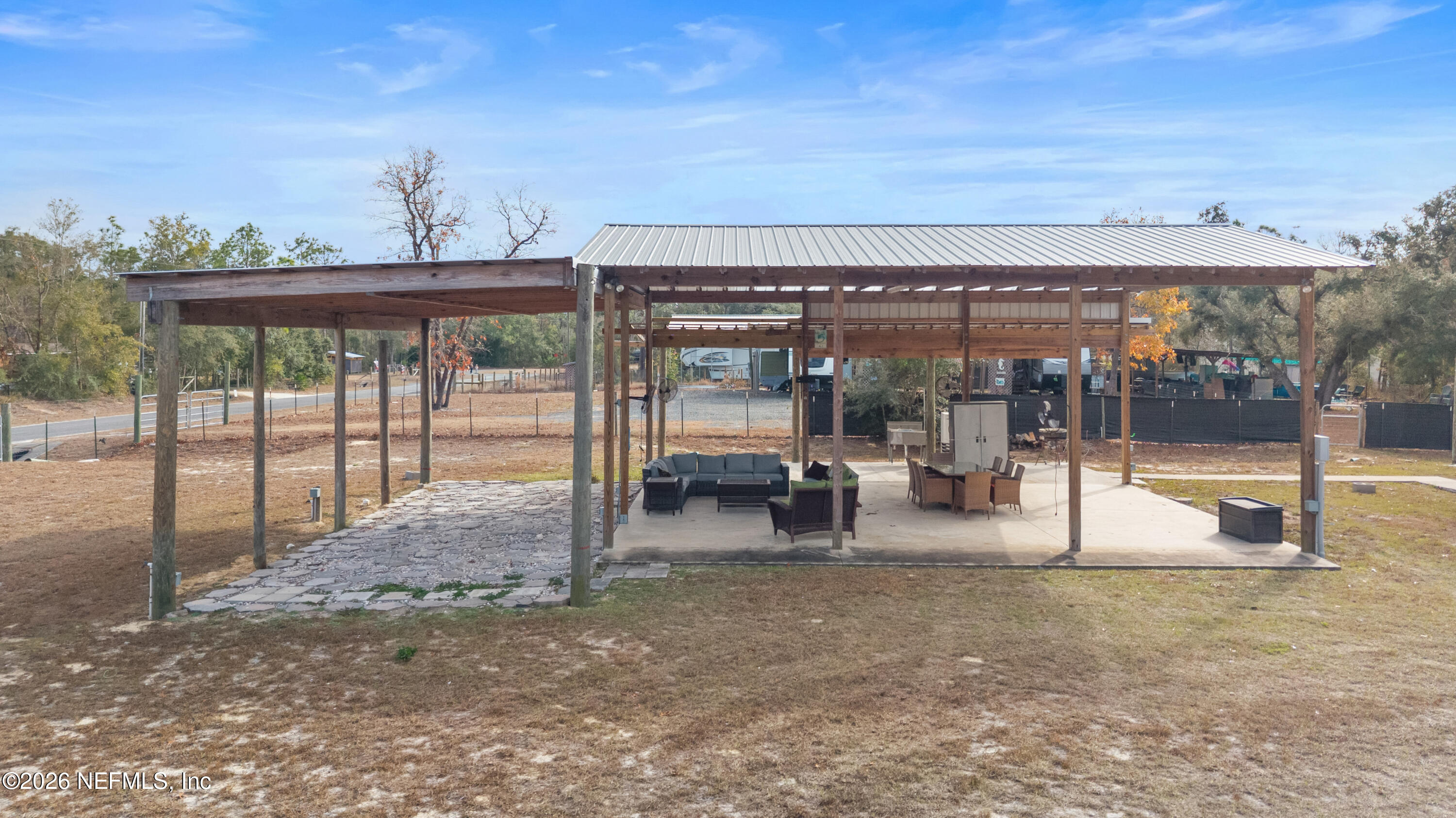 0 Bird Pond Road Northeast Steinhatchee, FL 32359 - Photo 2 of 15 a view of a porch