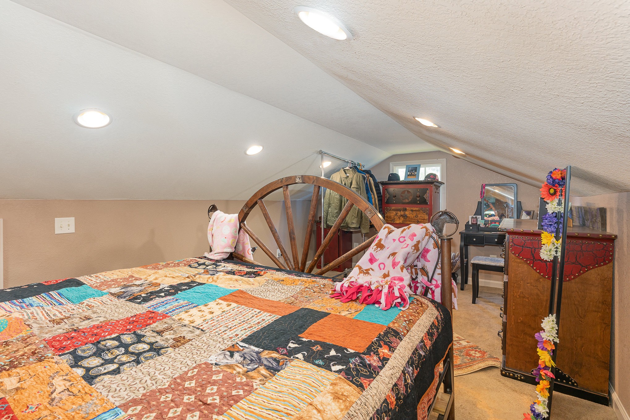 10919 Owens Chapel Road Springfield, TN 37172 - Photo 16 of 23 a bedroom with a bed and glass table