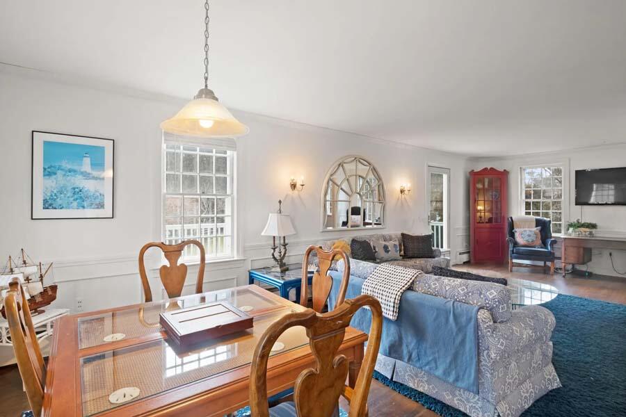 17 Soundview Road Harwich, MA 02645 - Photo 20 of 37 a living room with furniture a window and a flat screen tv