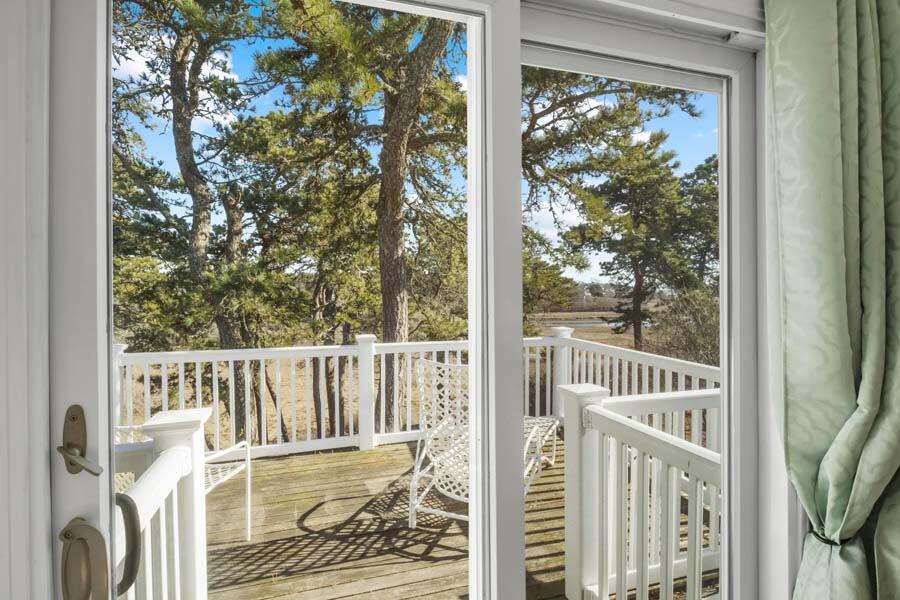 17 Soundview Road Harwich, MA 02645 - Photo 32 of 37 a view of a balcony with wooden floor