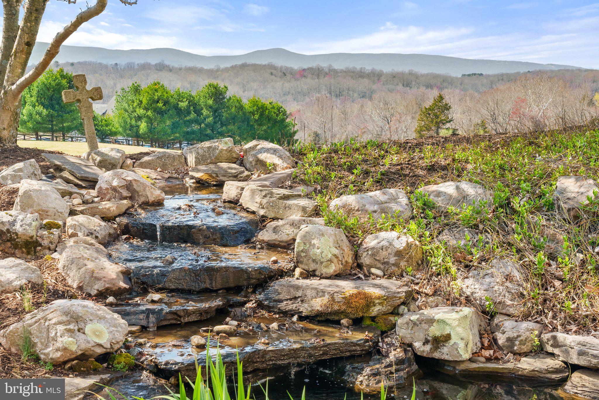 11099 Victor Drive Marshall, VA 20115 - Photo 5 of 65 Waterfall and fishpond