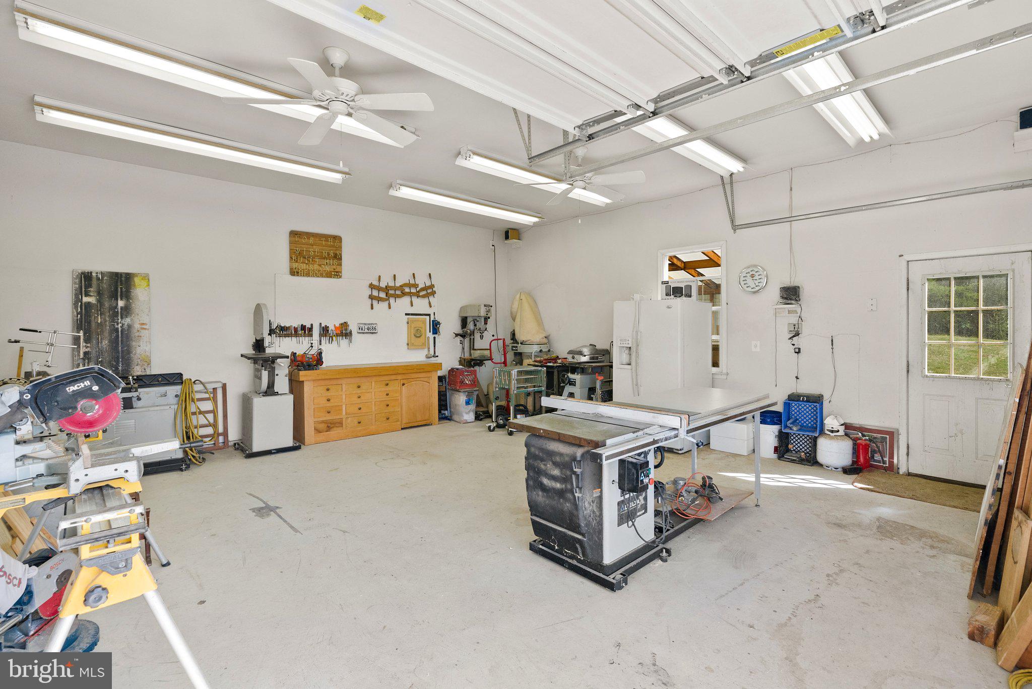 11099 Victor Drive Marshall, VA 20115 - Photo 61 of 65 Interior of Detached Garage