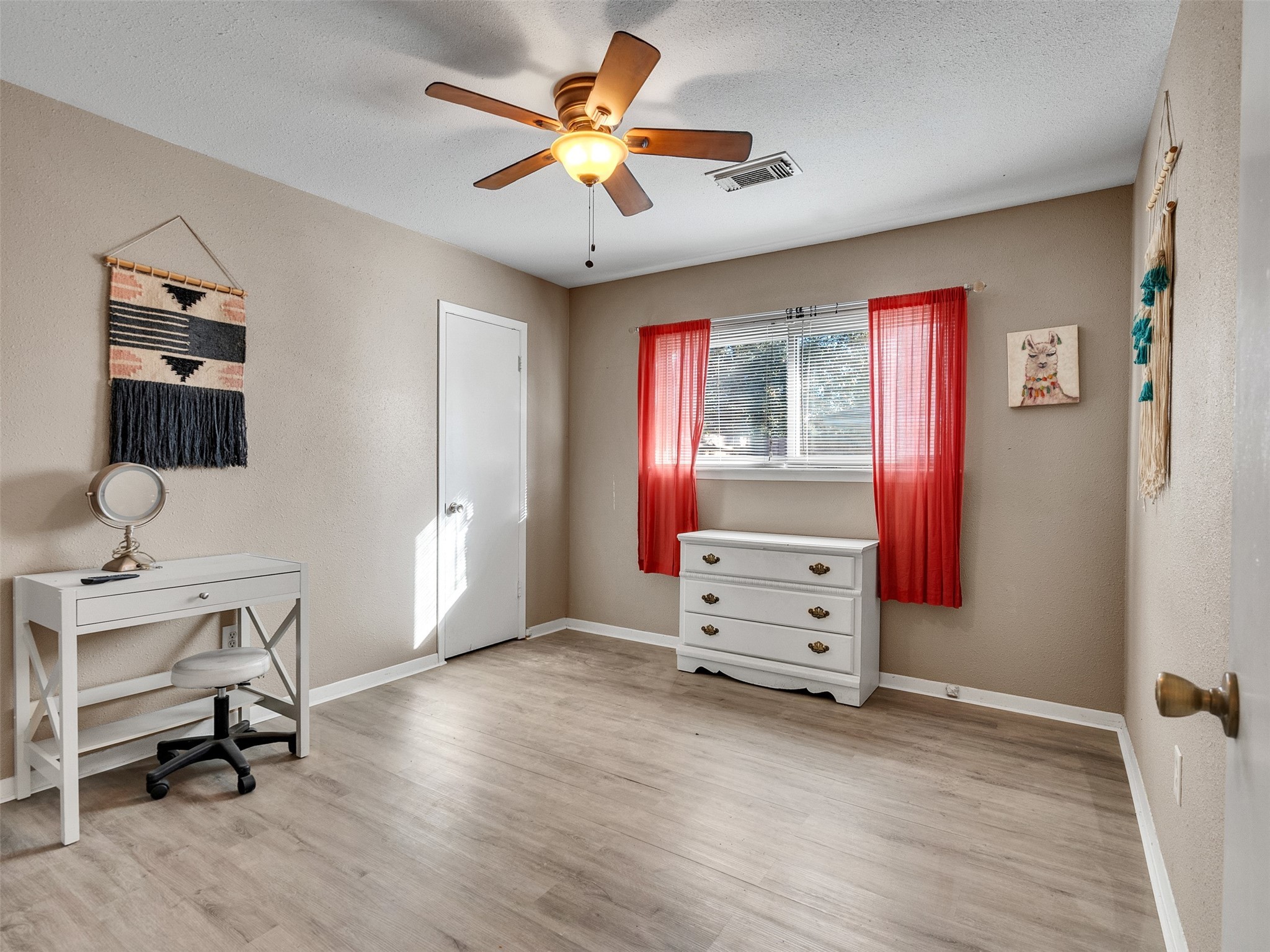730 Broad Ripple Drive Houston, TX 77336 - Photo 16 of 28 a view of a workspace with furniture and a window