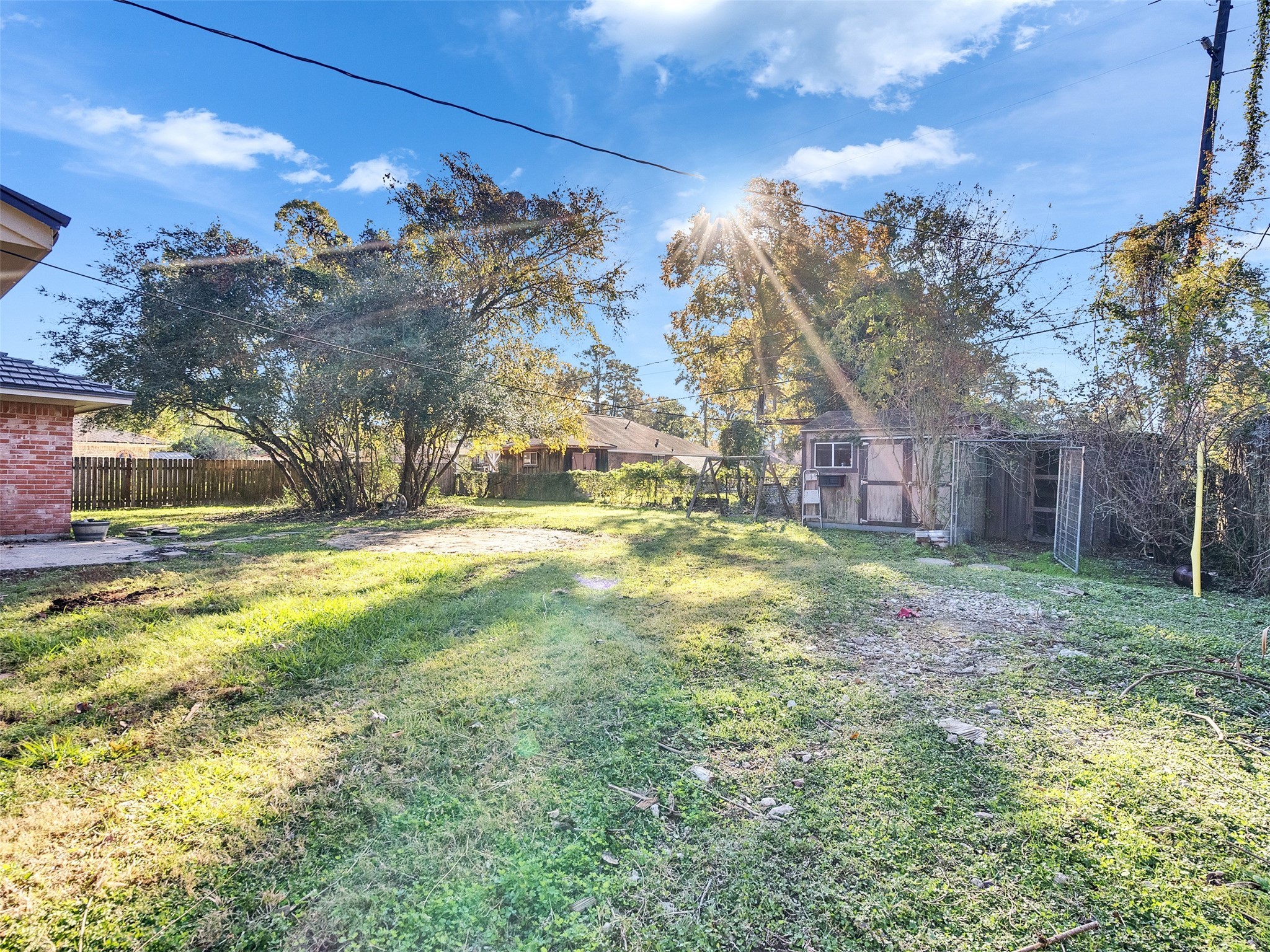 730 Broad Ripple Drive Houston, TX 77336 - Photo 25 of 28 a view of yard with tree in the background