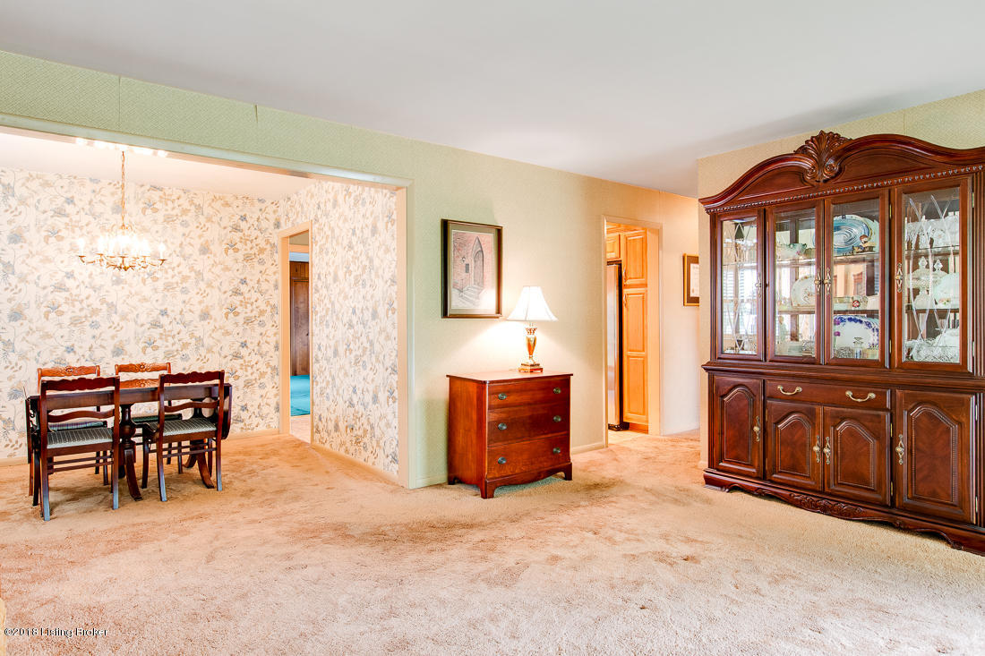 3817 Chatham Road Louisville, KY 40218 - Photo 5 of 26 Living room and dining area are open