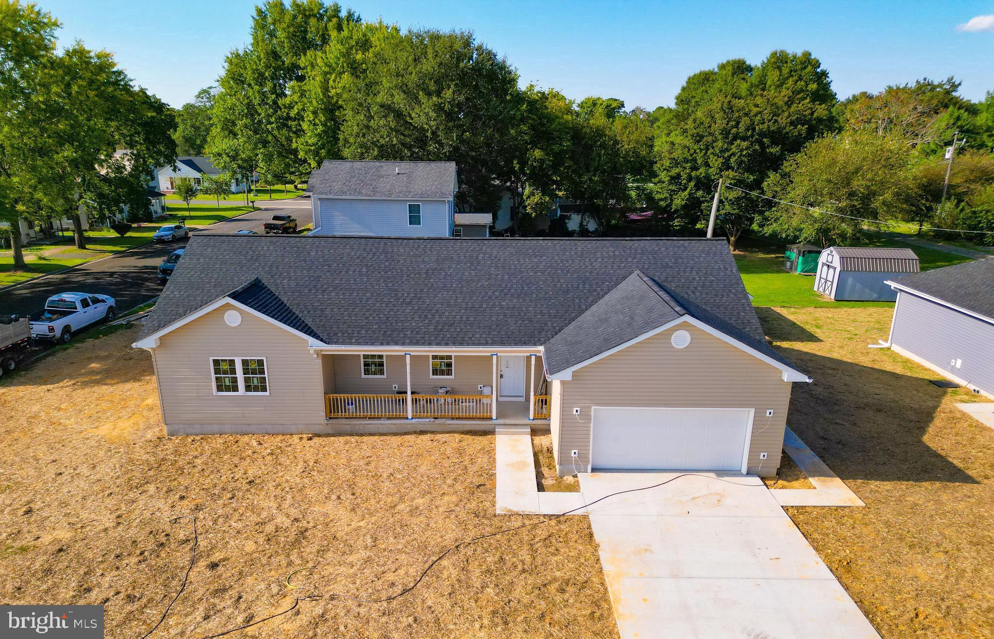 207 West 4th Street Ridgely, MD 21660 - Photo 3 of 50 Aerial view of the front