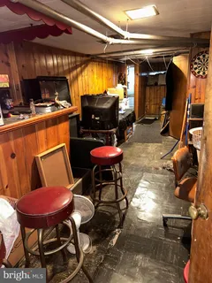 a room with musical instruments