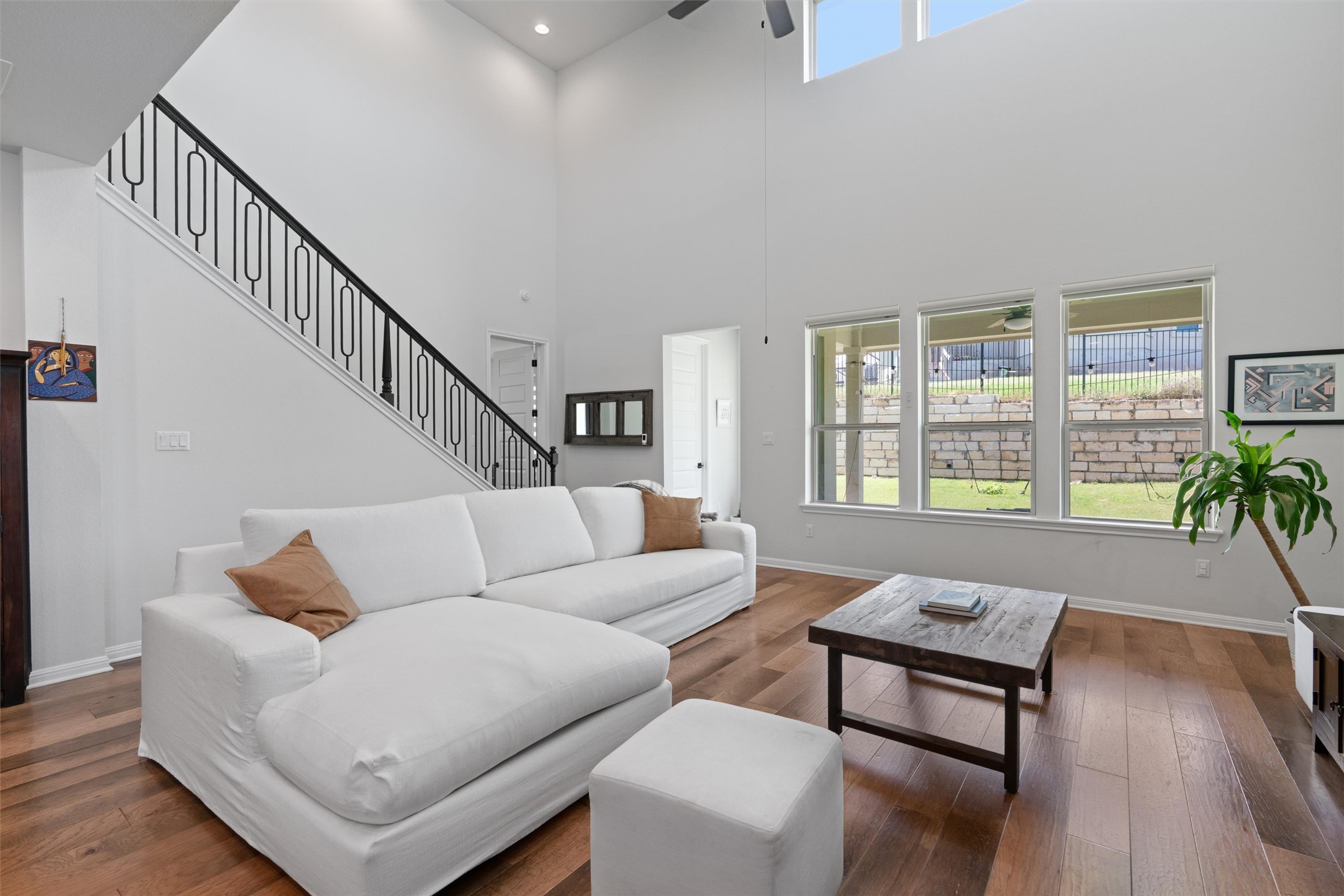 1908 Cabrera Drive Leander, TX 78641 - Photo 14 of 37 a living room with furniture and a large window