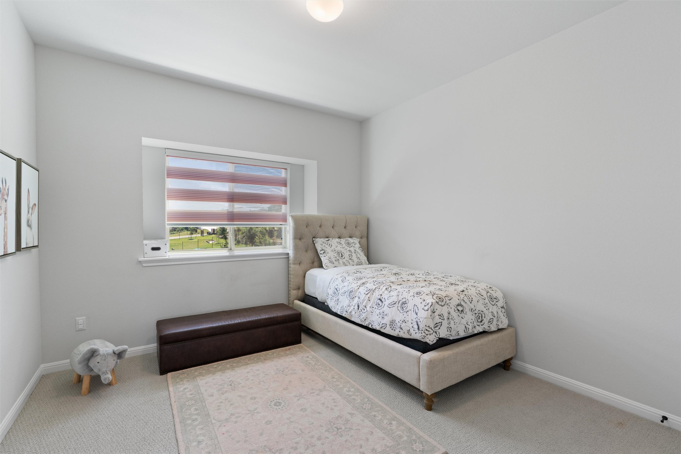 1908 Cabrera Drive Leander, TX 78641 - Photo 30 of 37 a bedroom with a bed and window