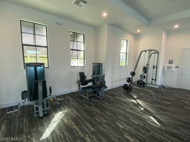 7596 Morgan Way Naples, FL 34119 - Photo 32 of 35 a view of a room with gym equipment