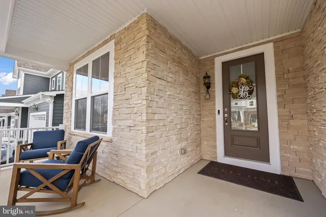 a workspace with furniture and a window