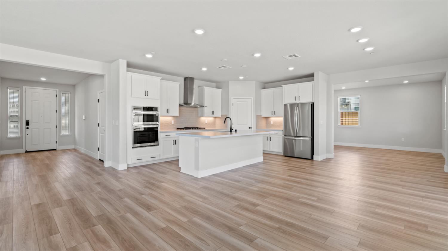 253 Rafters Court Lincoln, CA 95648 - Photo 3 of 14 a view of kitchen view wooden cabinets and stainless steel appliances