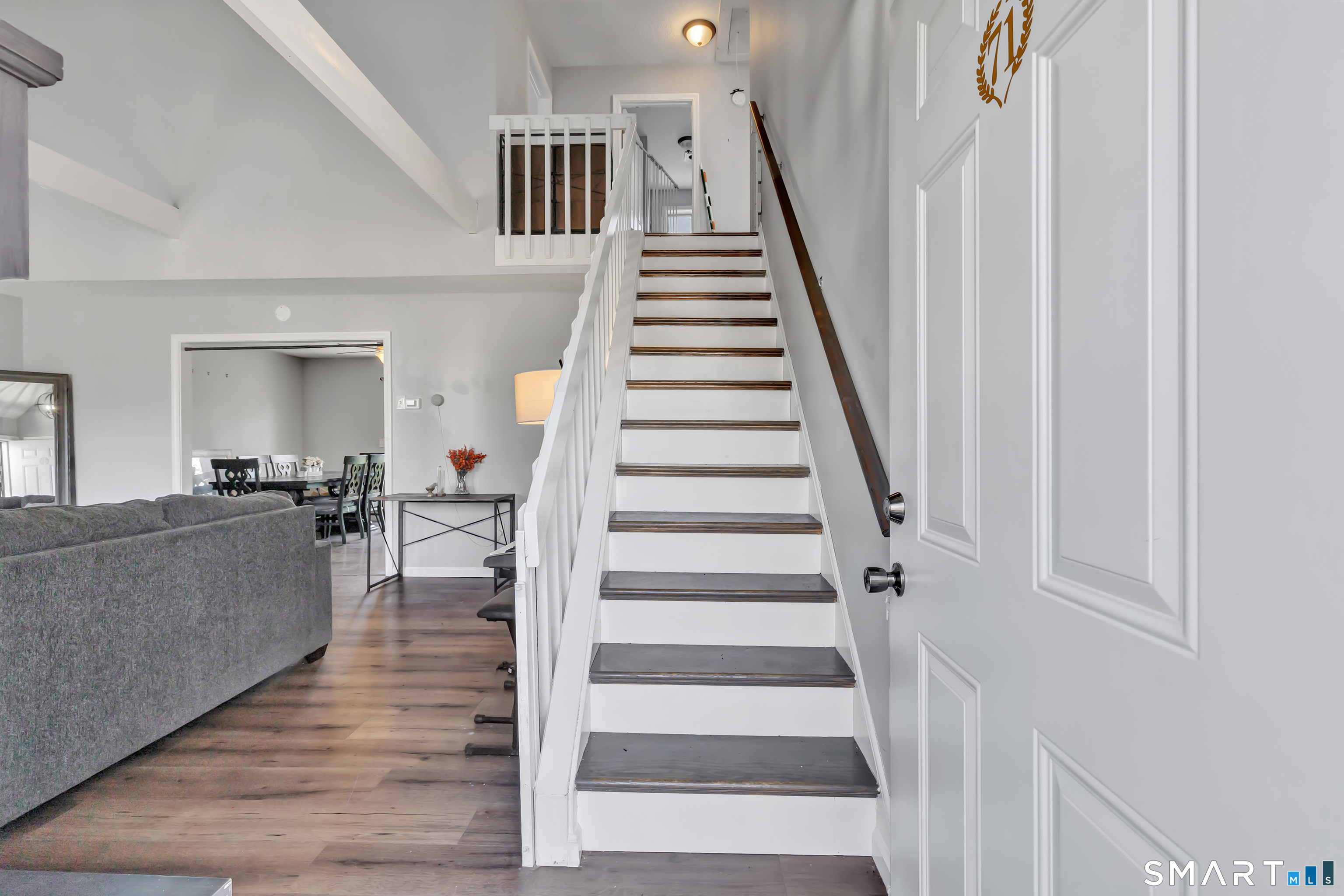 71 Cliff Street Naugatuck, CT 06770 - Photo 5 of 40 a view of entryway and hall with wooden floor